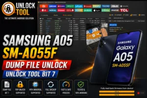 Samsung A05 SM-A055F Dump File Unlock Tool Bit 7