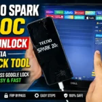 Tecno Spark 20C Remove FRP Via Unlock Tool