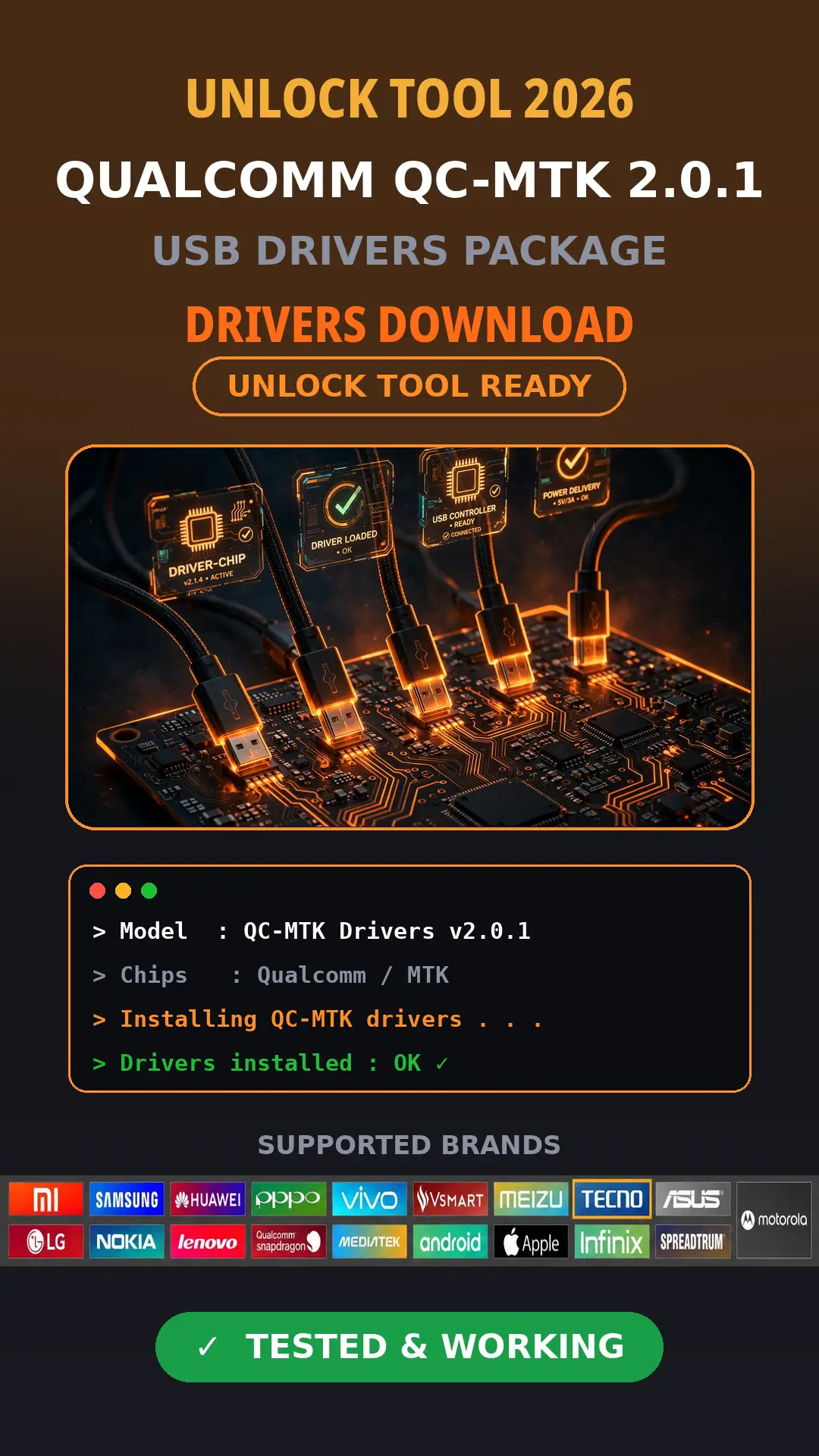 Download Qualcomm QC – MTK 2.0.1 Unlock Tool Drivers [2026]