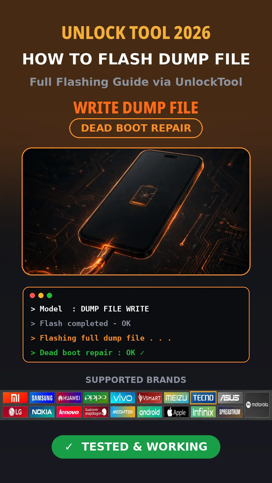 Unlock Tool 2026 – How to Flash a Dump File | Full Flashing Guide