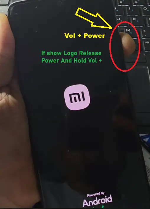 Redmi Note 14 Recover mode