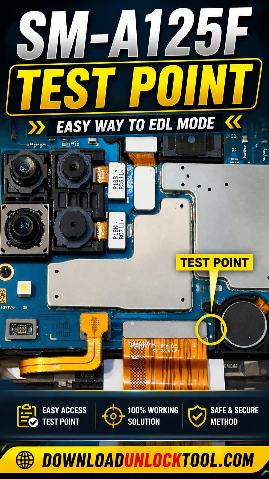 SM-A125F Test Point