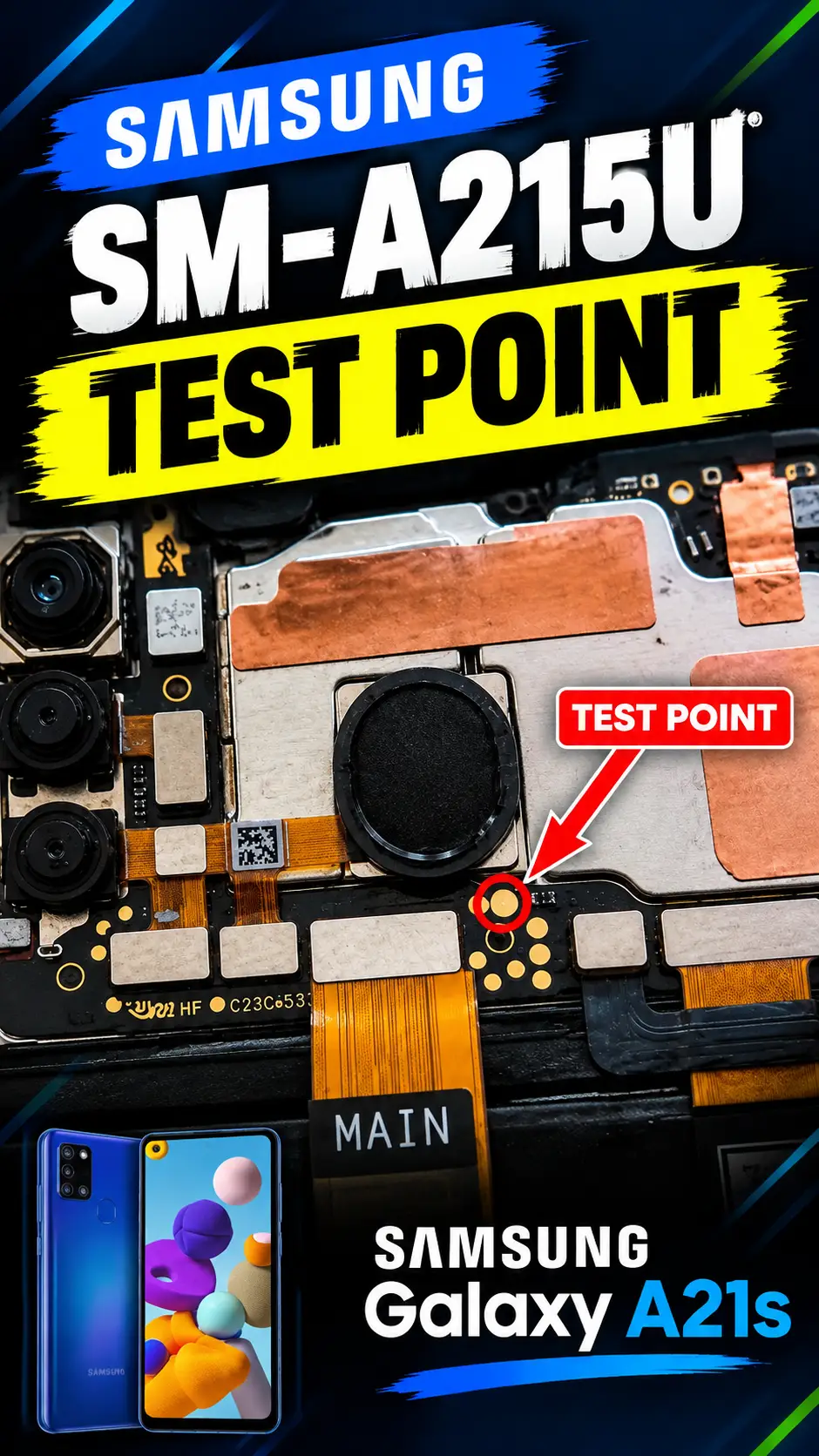SM-A215U Test Point