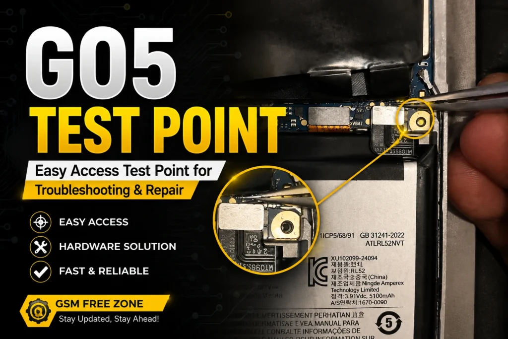 Unlock Tool 2026 – Moto G05 FRP Unlock Test Point Method