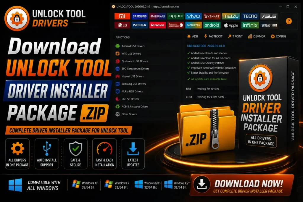 Unlock-Tool-Driver-Installer-Package